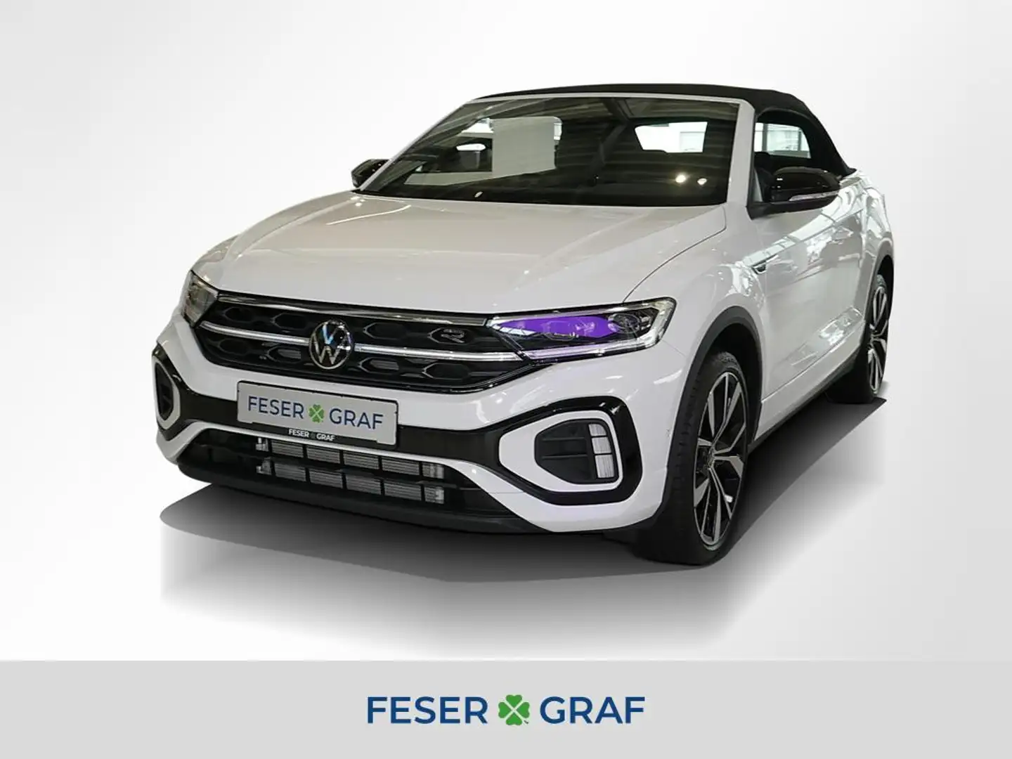 Volkswagen T-Roc Cabriolet R-Line 1.5 l TSI OPF 110 kW (150 PS) 7-G Blanco - 1