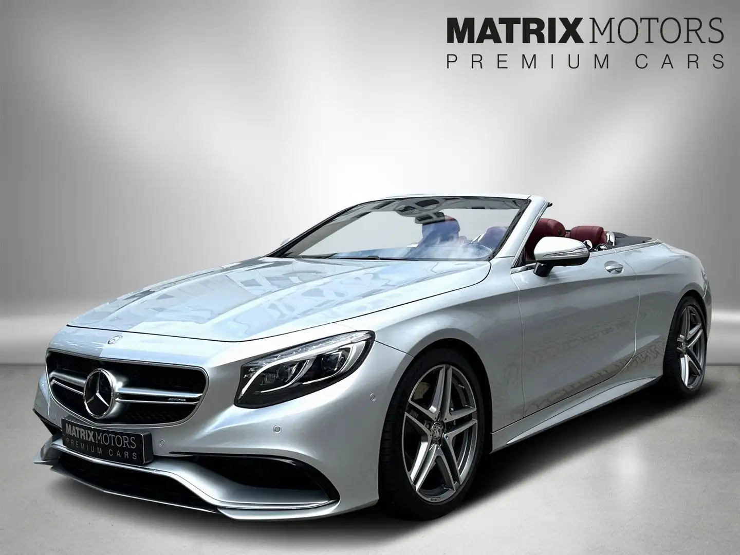 Mercedes-Benz S 63 AMG Cabriolet 4Matic Scheckheft MB Voll !!! Plateado - 1