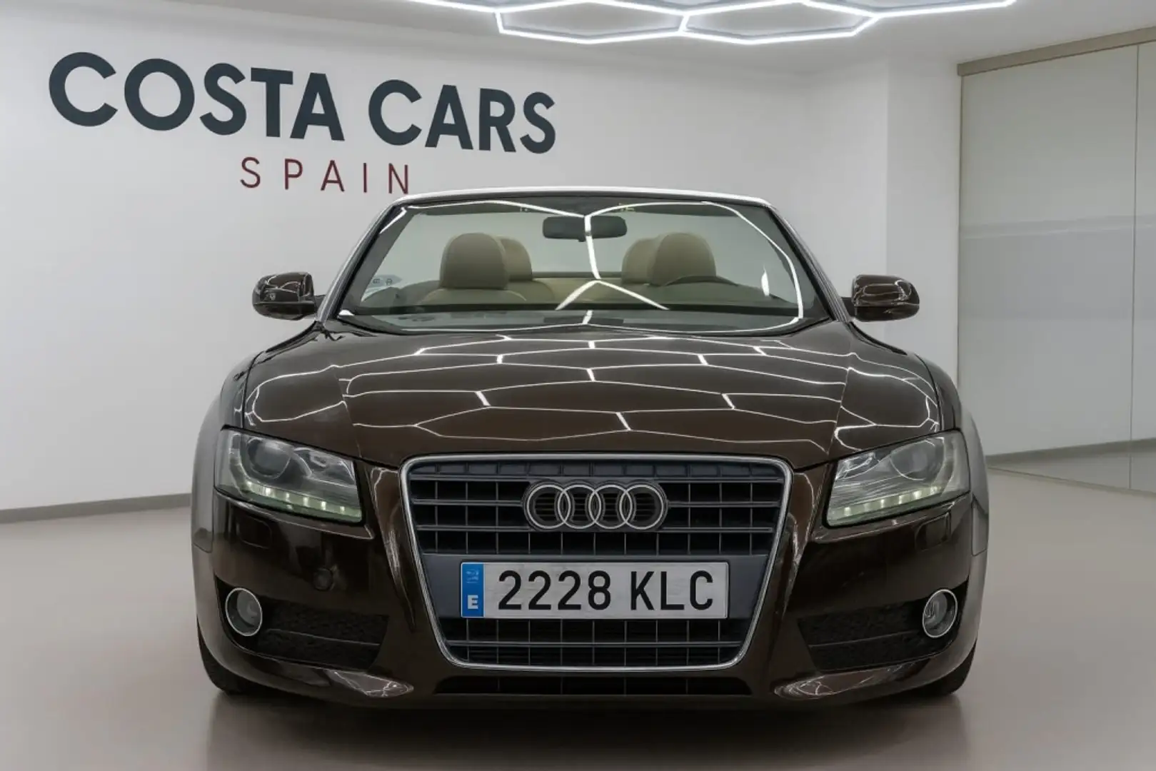 Audi A5 Cabrio 2.0TDI Brun - 1