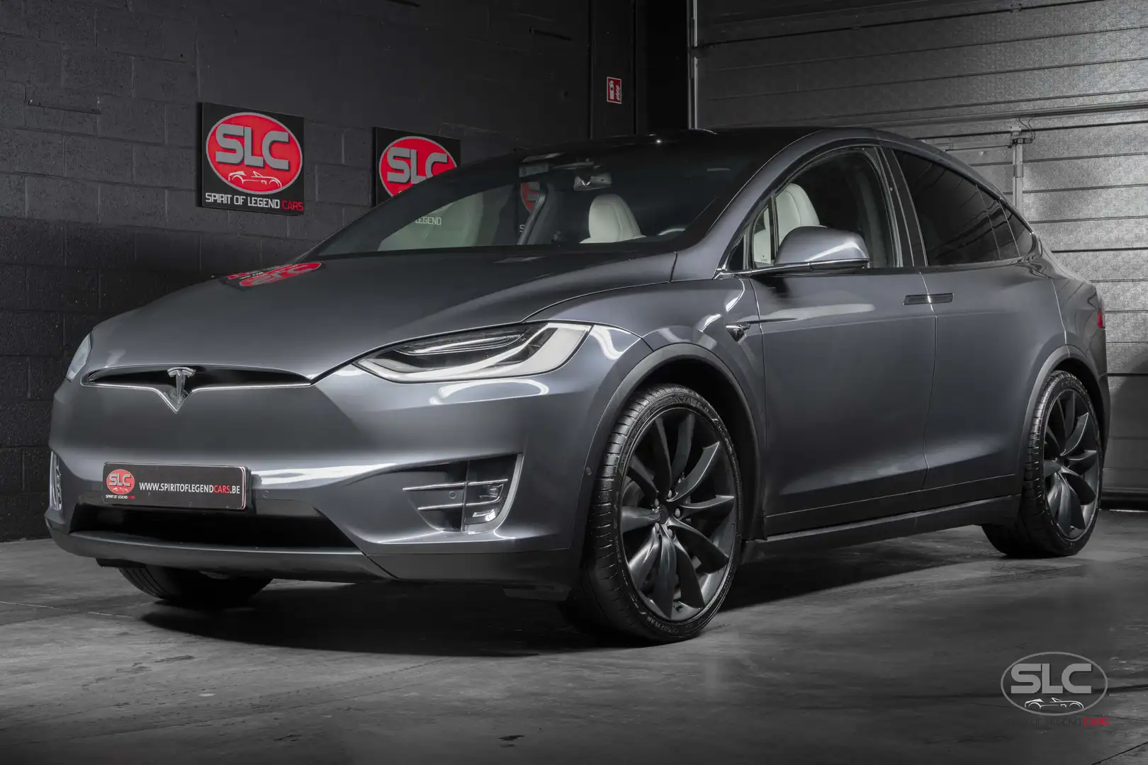 Tesla Model X Long Range Plus 22' 5 Seats Autopilot Ameliore Grau - 1