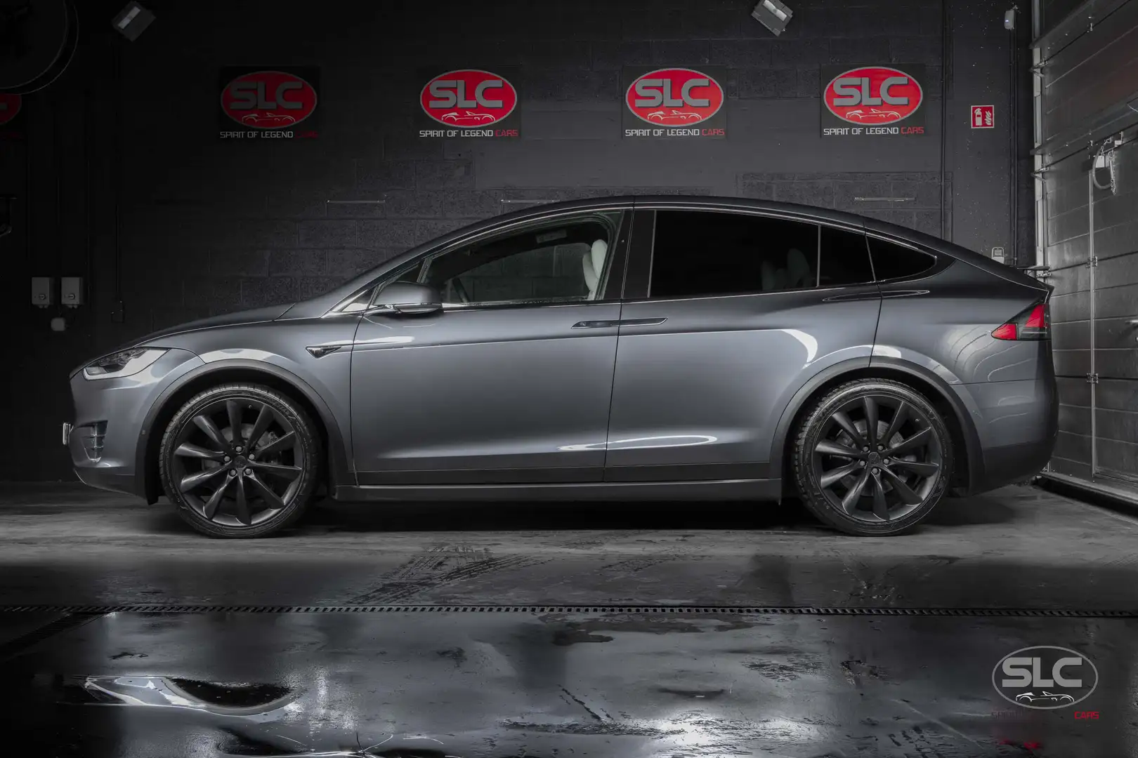 Tesla Model X Long Range Plus 22' 5 Seats Autopilot Ameliore Grau - 2