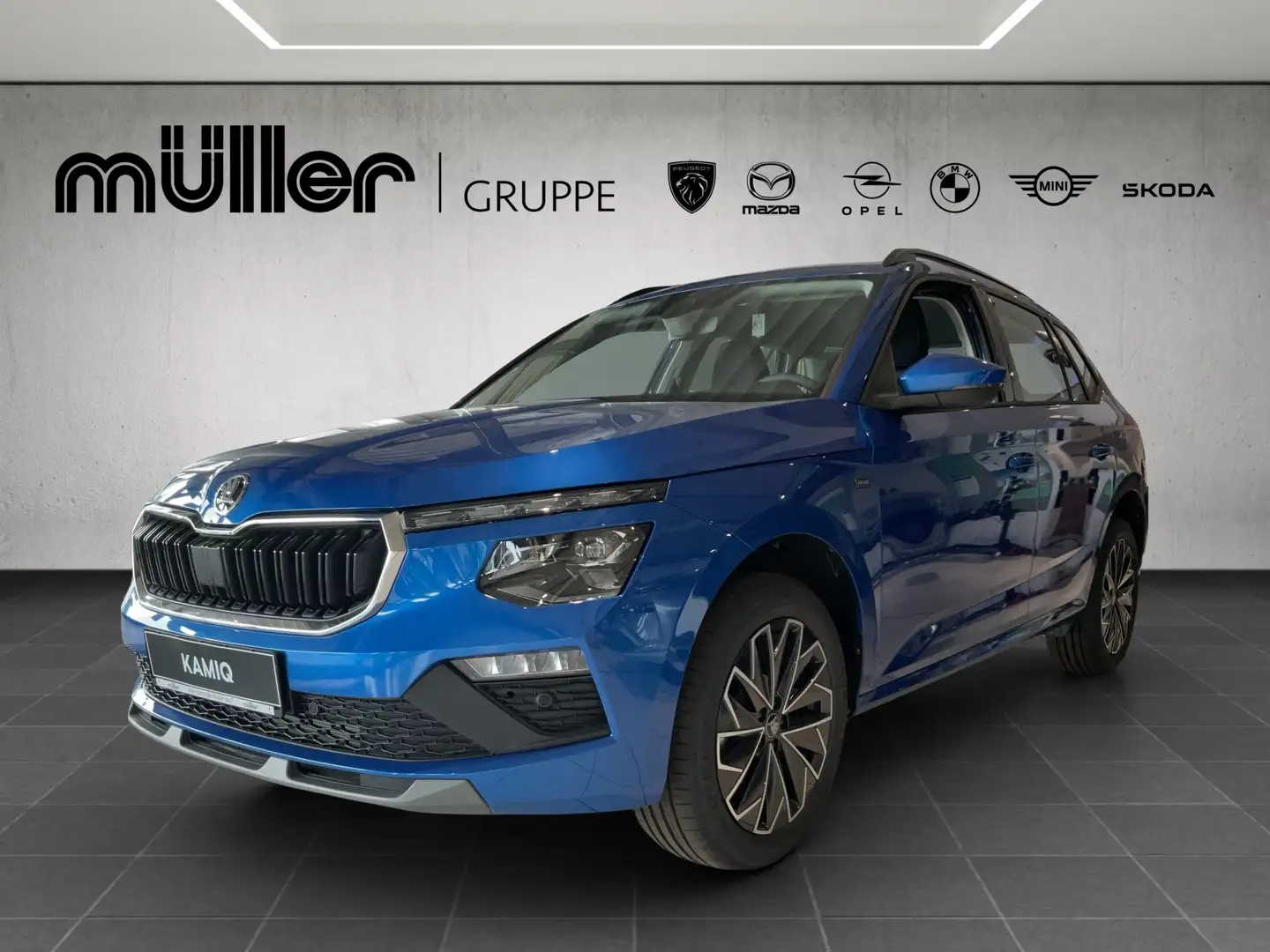 Skoda Kamiq Drive 1,0 TSI 85 kW 6-Gang-Schaltgetriebe Blau - 1