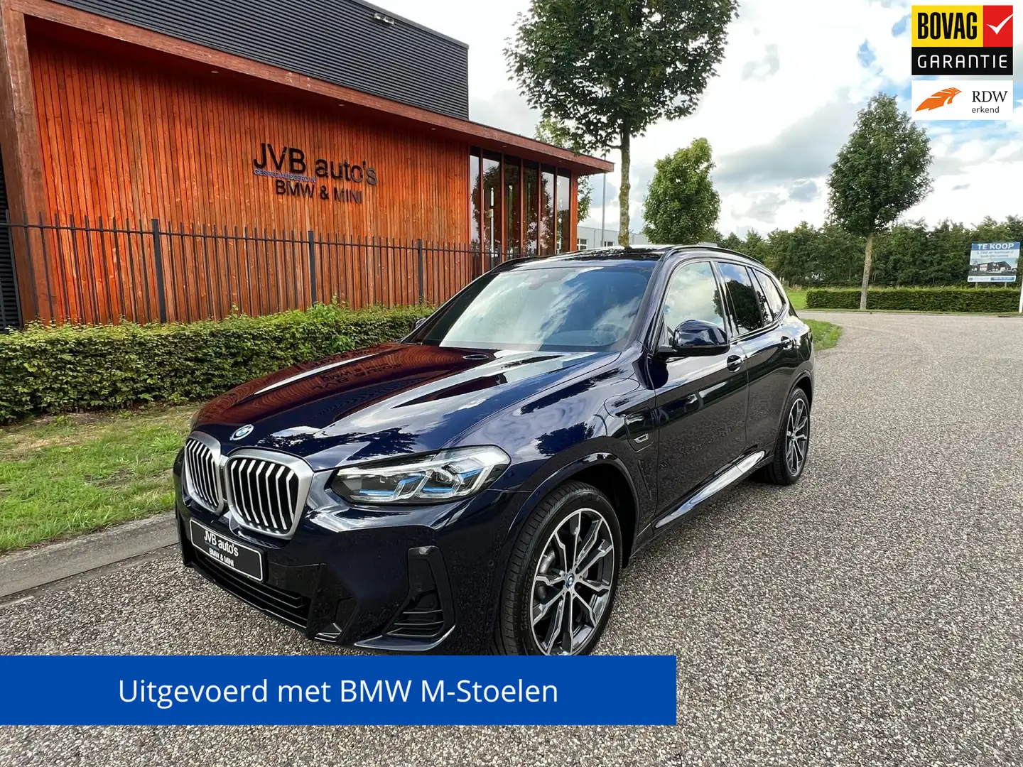 BMW X3 XDrive30e M- sport, SoH 91,6% M- stoel, incl BTW, Azul - 1