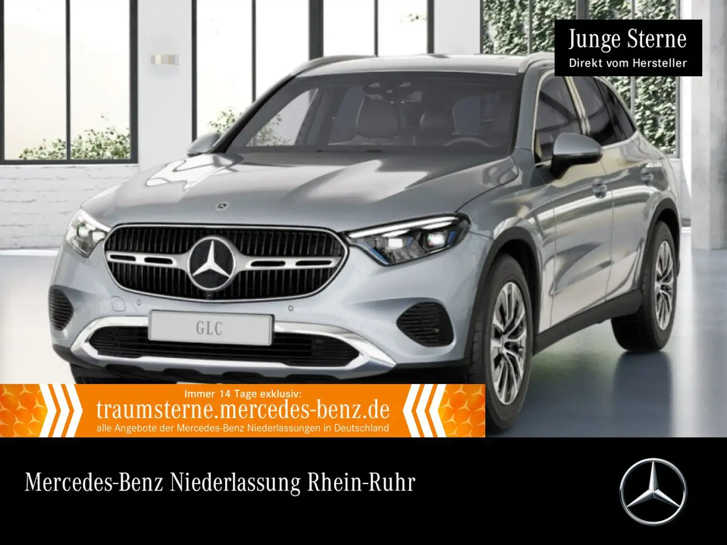 Mercedes-Benz GLC 220 d 4M AVANTG+KAMERA+SITZKLIMA+KEYLESS+9G Silber - 1