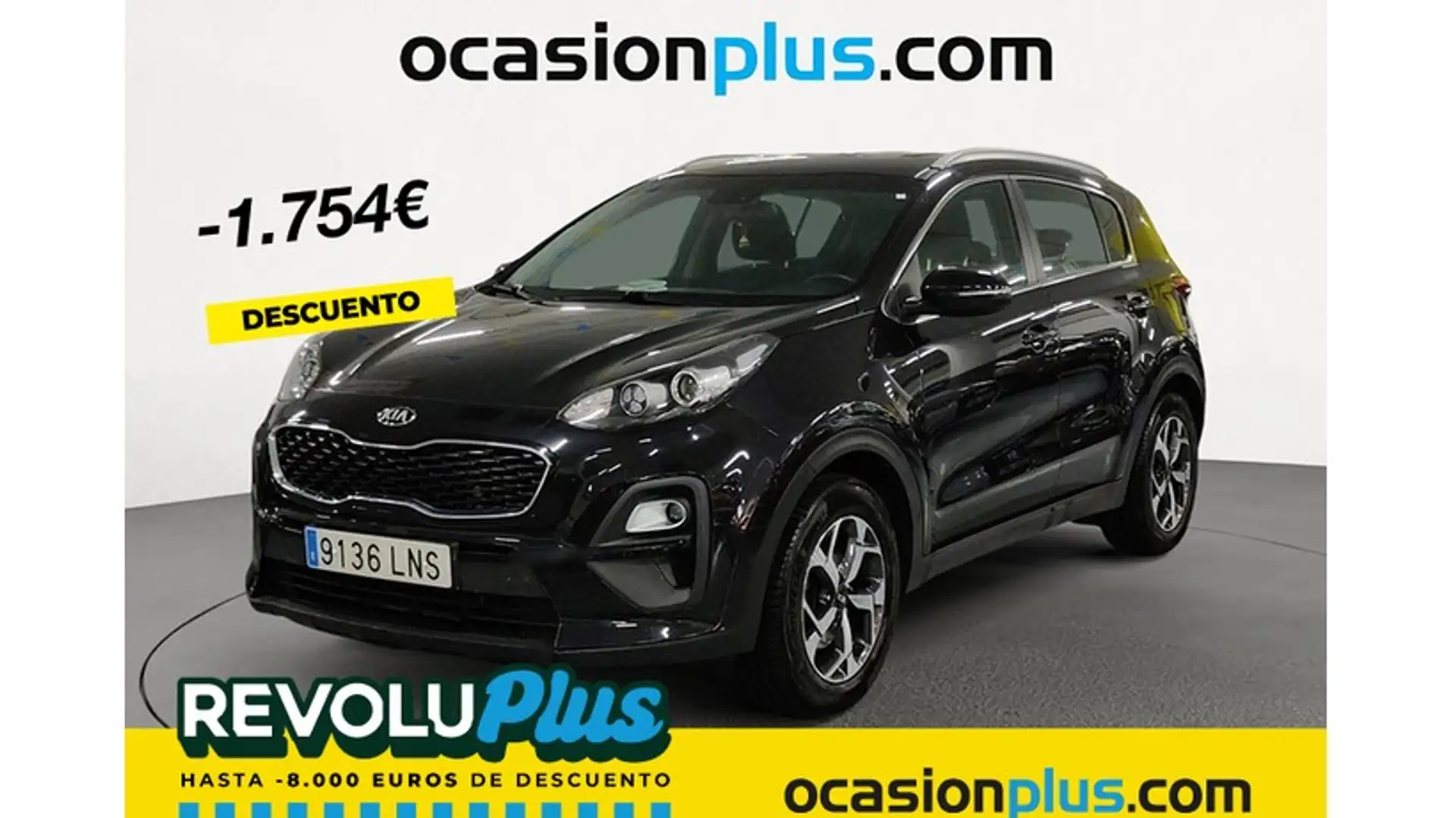 Kia Sportage 1.6 MHEV Business 4x2 136 Negro - 1