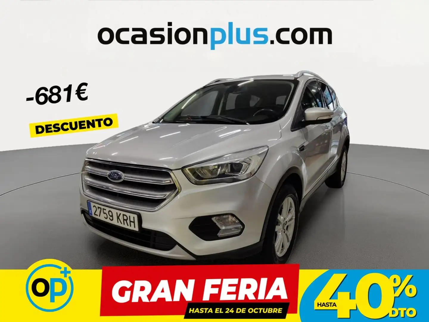 Ford Kuga 1.5 EcoB. Auto S&S Trend 4x2 120 Gris - 1
