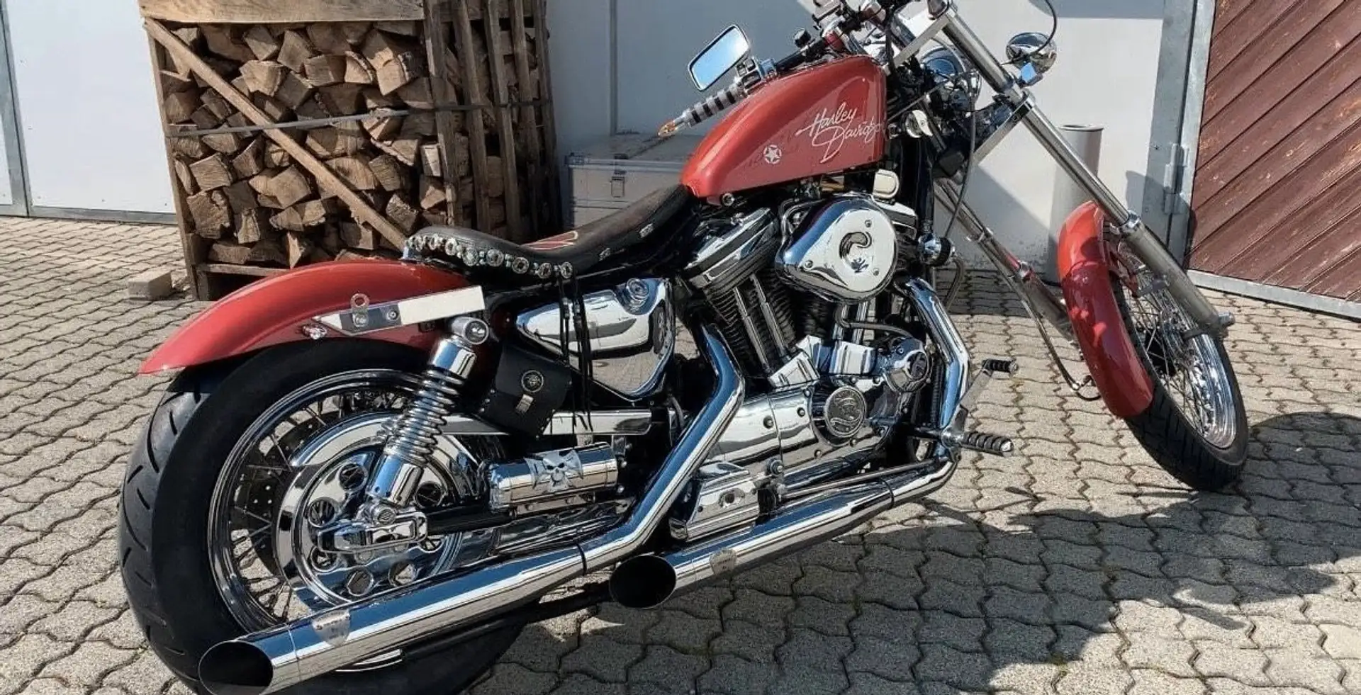 Harley-Davidson Sportster 883 Roşu - 1
