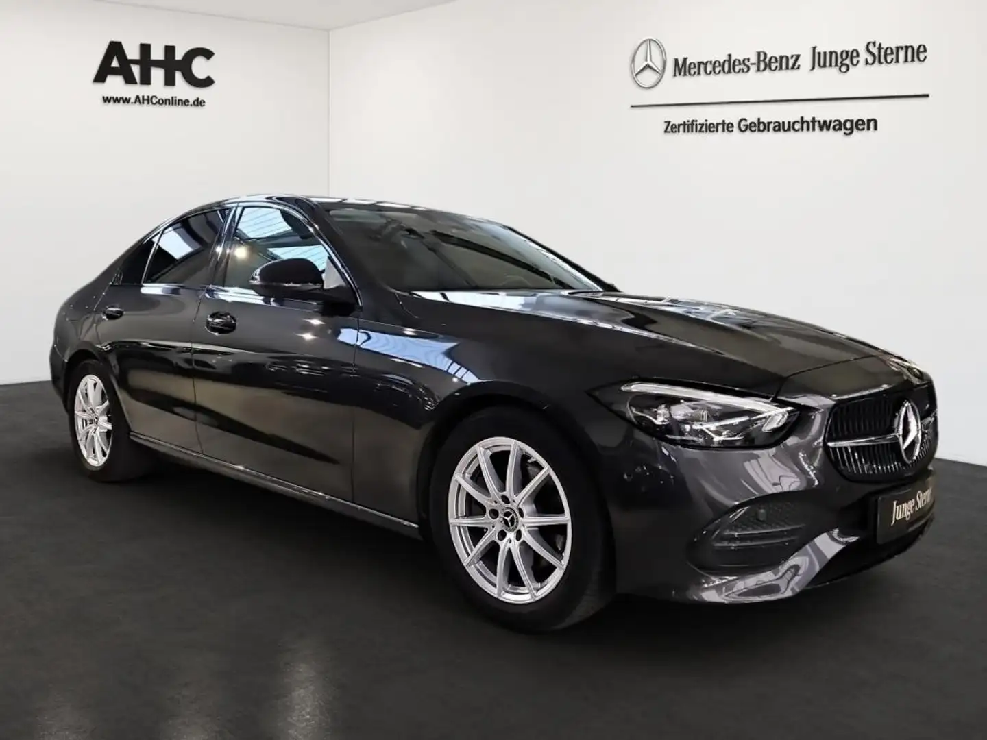 Mercedes-Benz C 200 Avantg. Night LED Kamera Totw. DAB Parkpl. Gris - 2