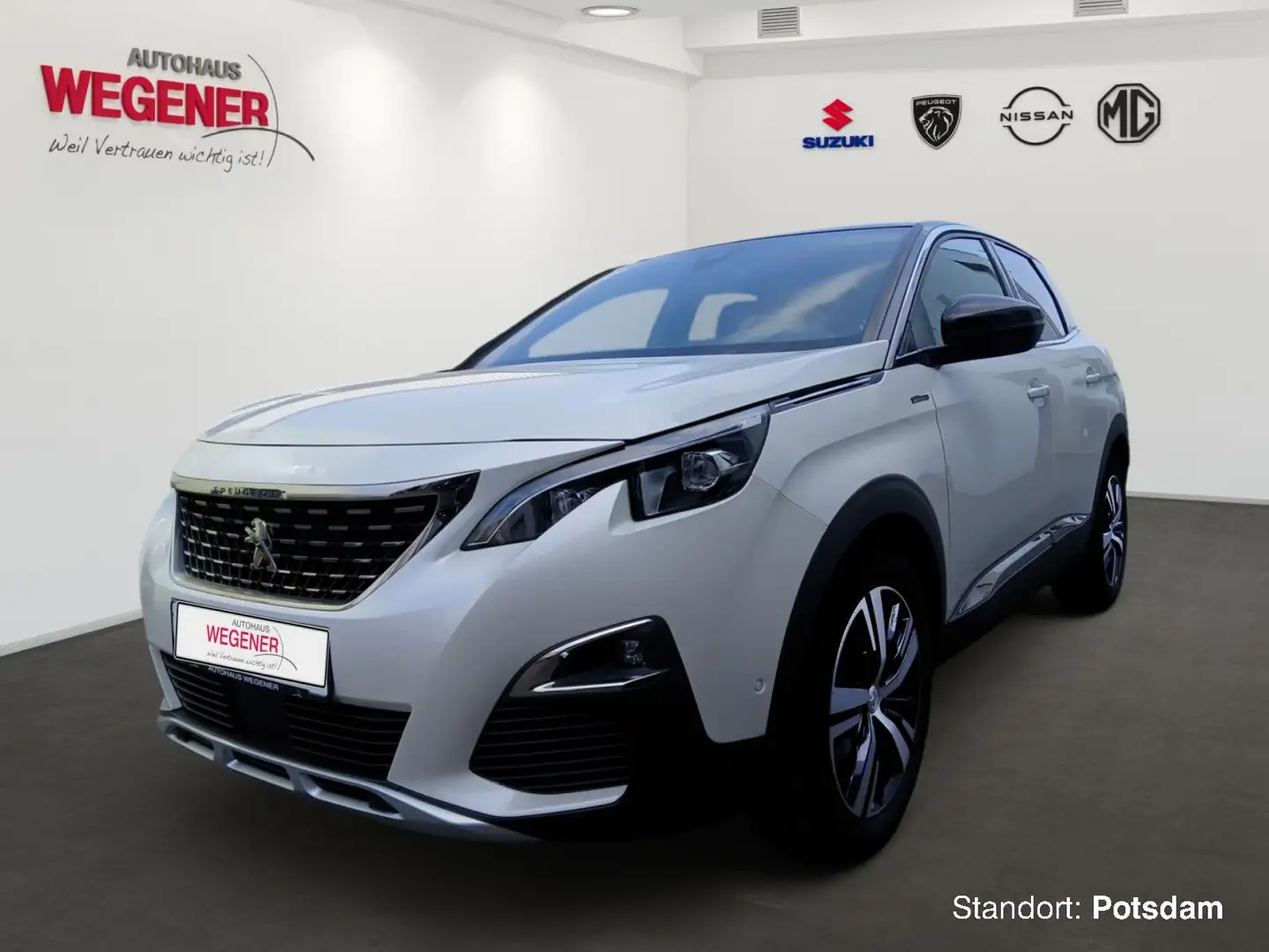 Peugeot 3008 GT-Line 180 EAT8 LED Navi Kamera Focal AHK Weiß - 1