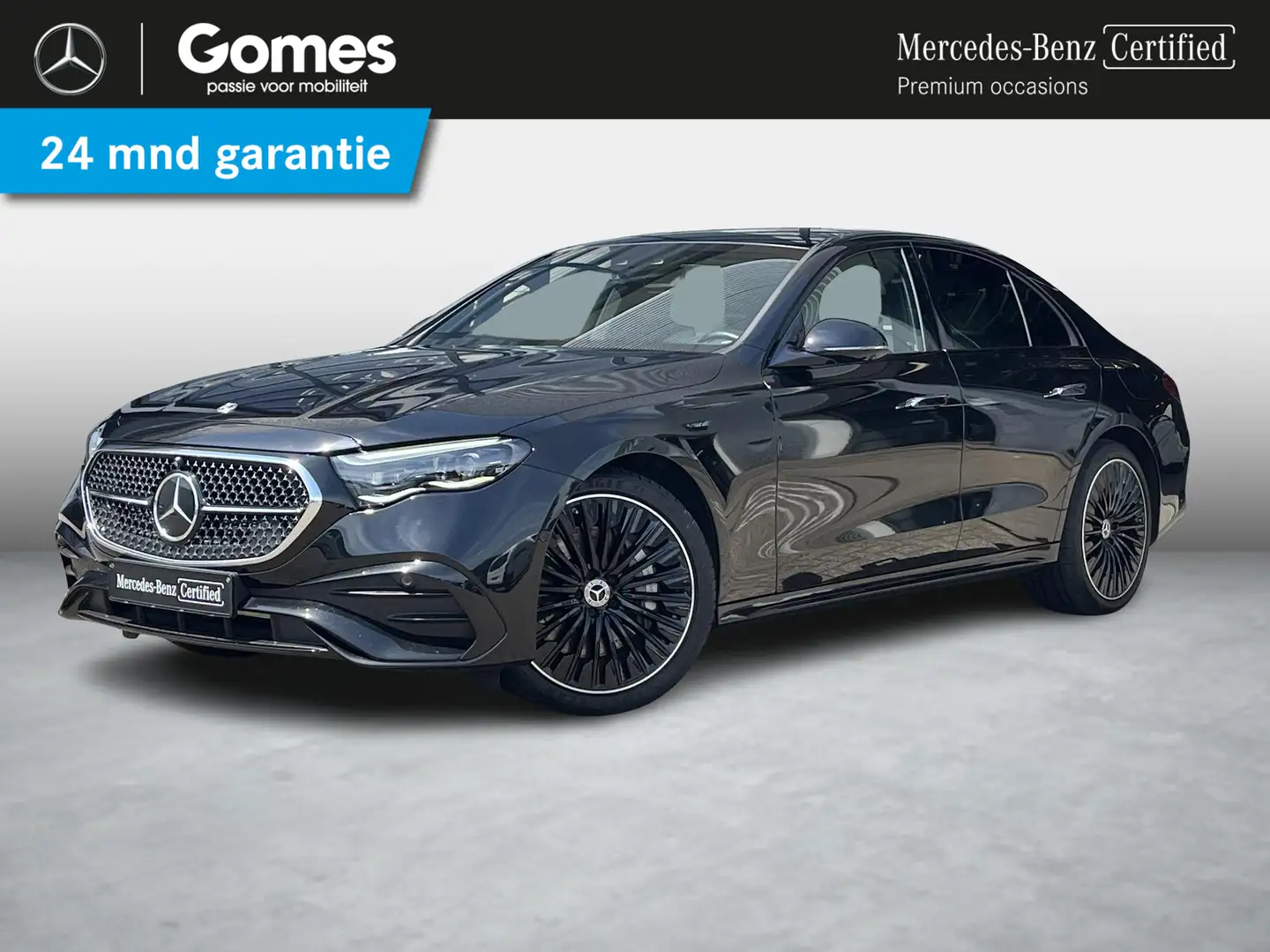 Mercedes-Benz E 300 e AMG Line Zwart - 1