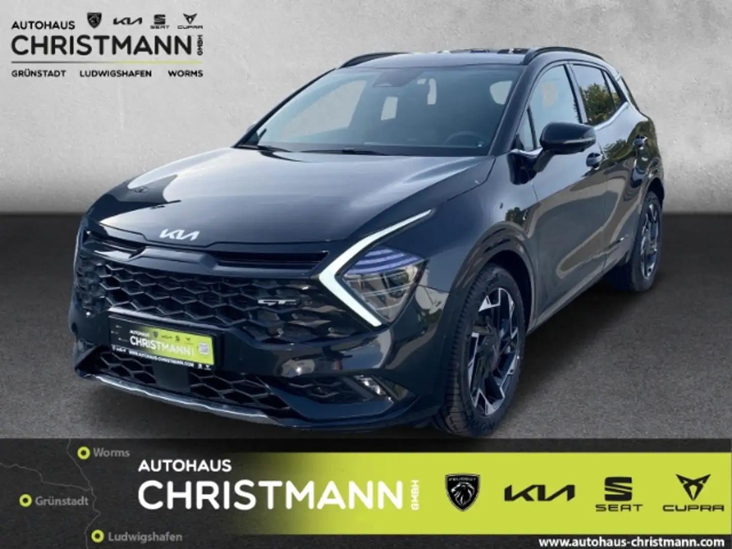 Kia Sportage GT-LINE 4WD 1.6 T-GDI MILD-HYBRID *PANORAMADACH*DR Noir - 1