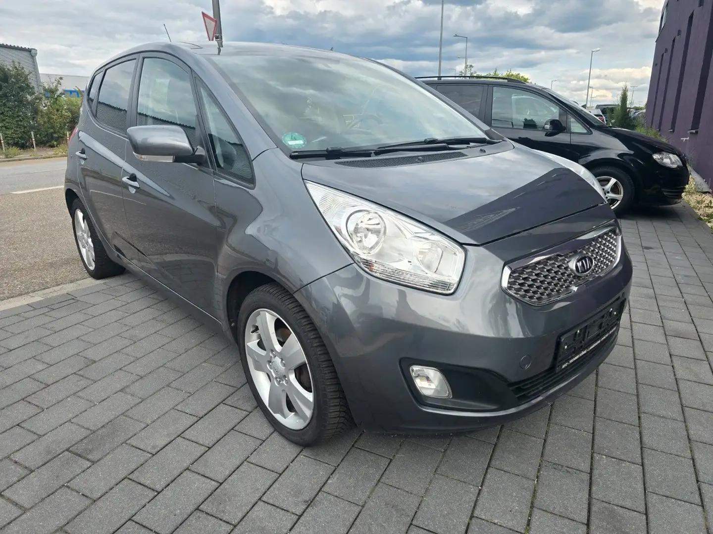 Kia Venga Titanium Collection *PANORAMA -Service NEU Gris - 1