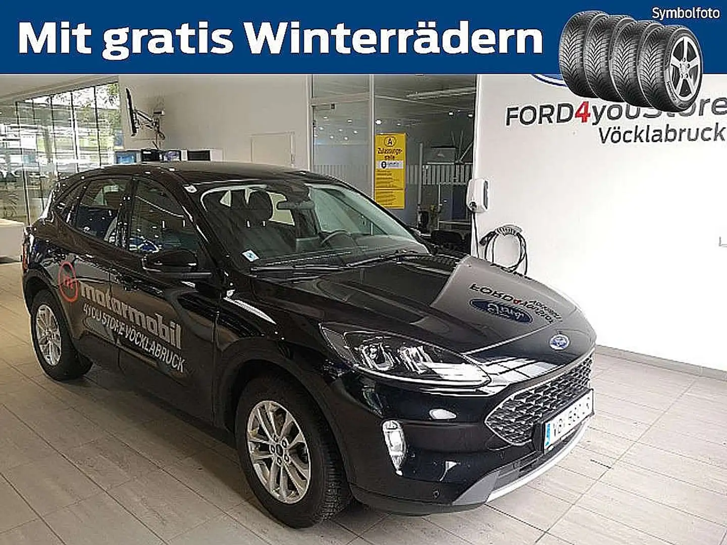 Ford Kuga 2,0 EcoBlue Hybrid Cool & Connect Aut. Noir - 1