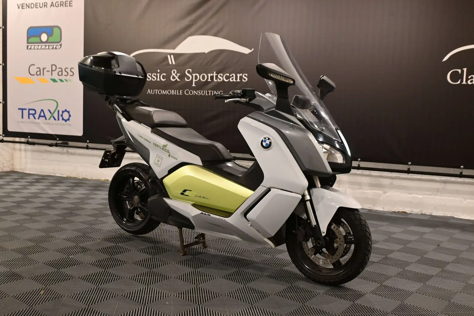 BMW C Evolution SCOOTER PERMIS B / B RIJBEWIJS / FULL SERVICE Blanc - 2
