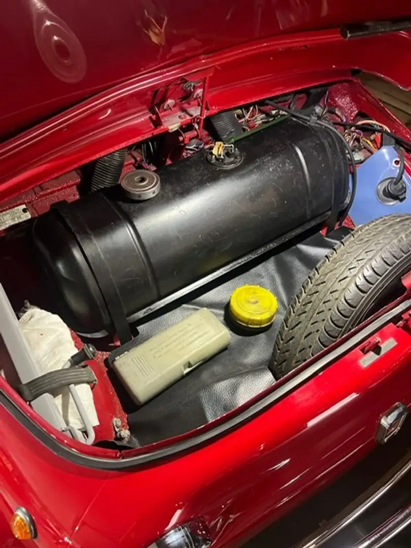 Oldtimer Fiat 500 Червоний - 2