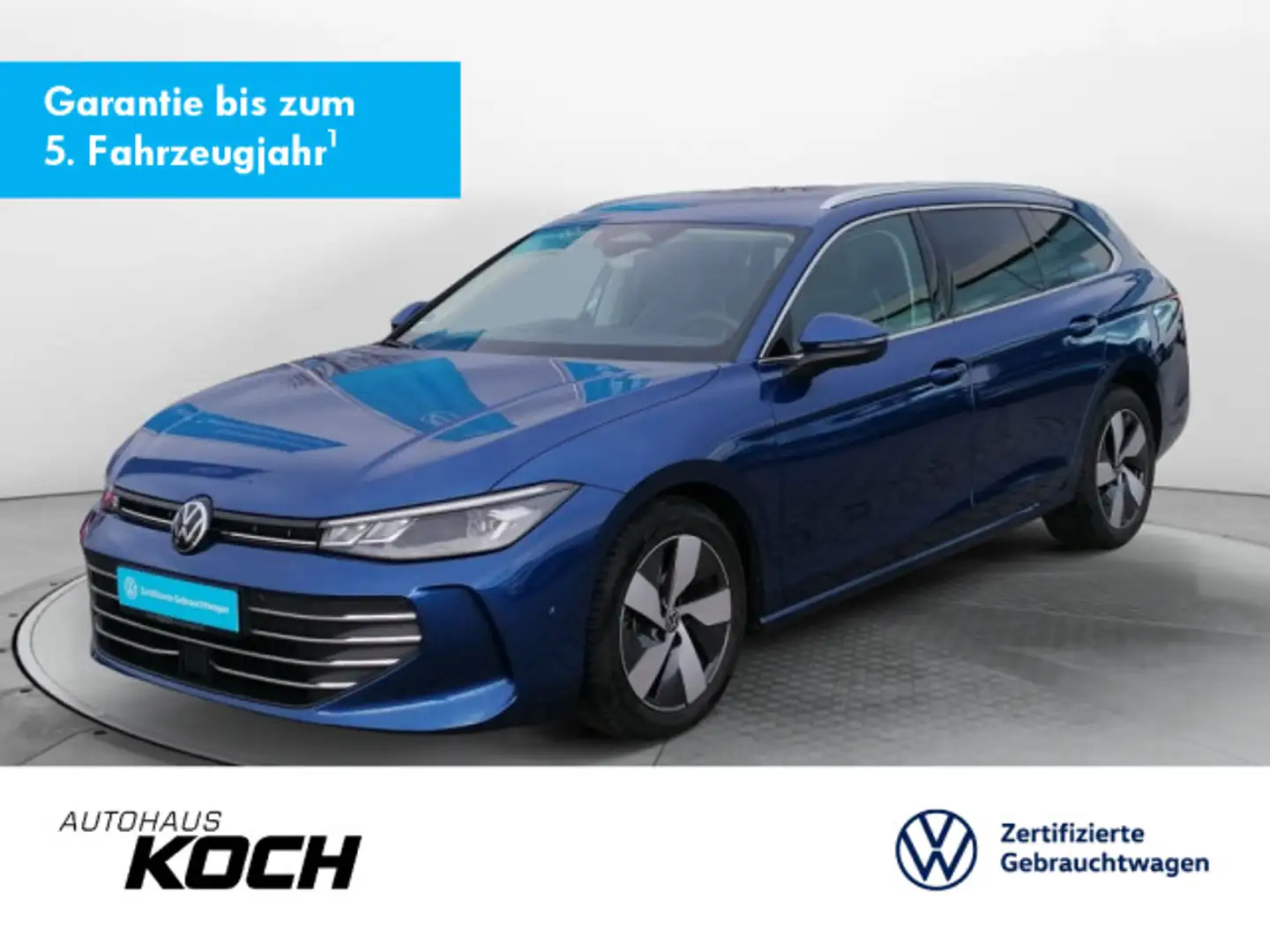 Volkswagen Passat Variant 2.0TDI Business DSG LED Navi Blau - 1