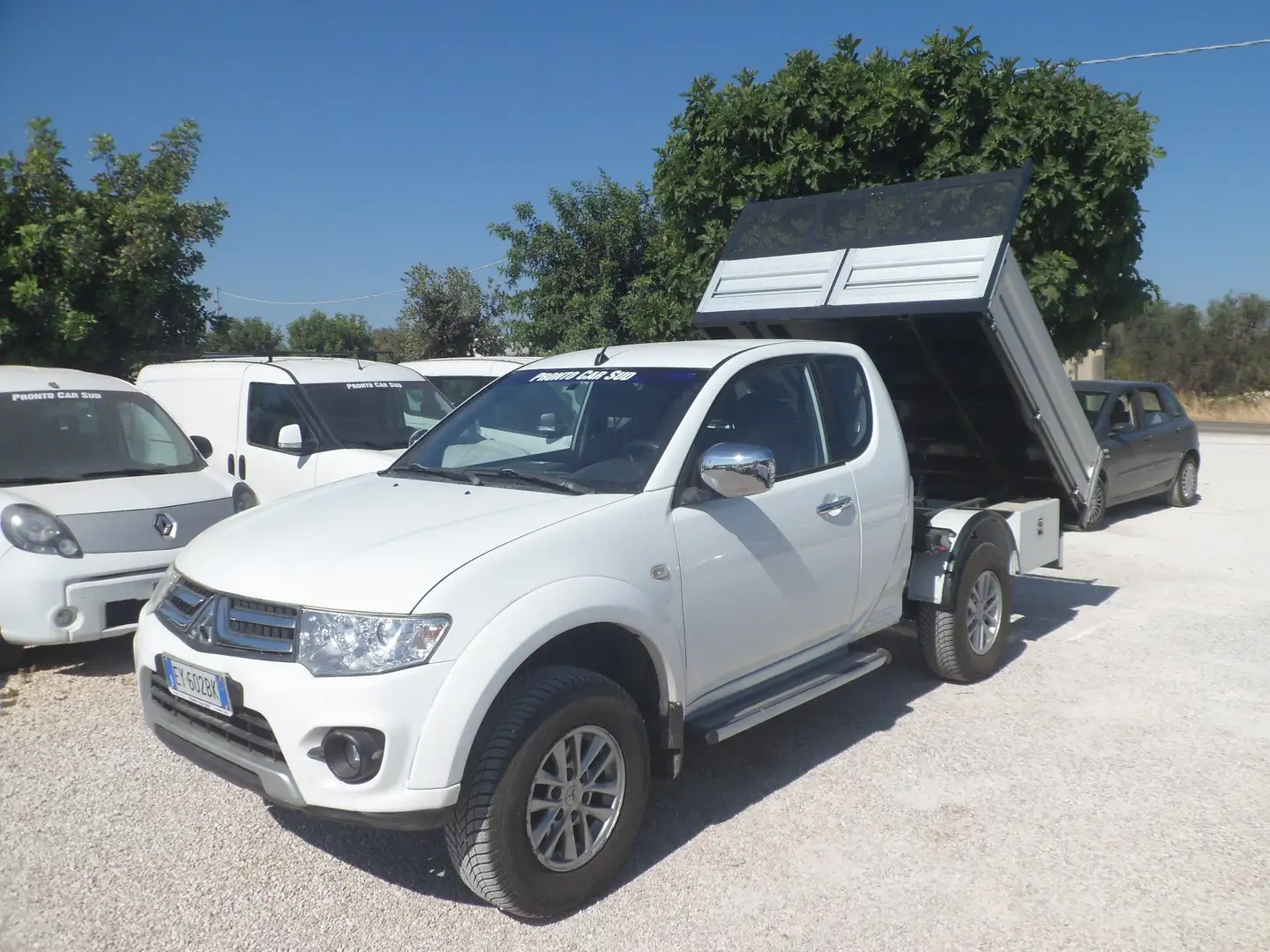 Mitsubishi L200 4x4 ribaltabile Bianco - 1