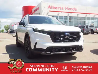 White 2026 Honda CR-V Hybrid SUV / Crossover All-Wheel Drive Automatic