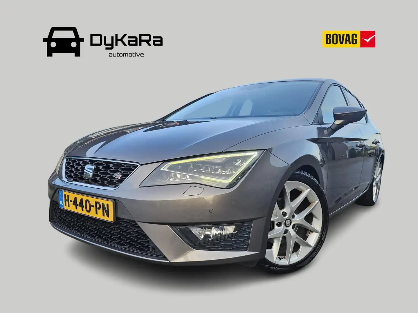 SEAT Leon 1.4 TSI ACT FR Dynamic Navi Clima zeer nette auto Gris - 1