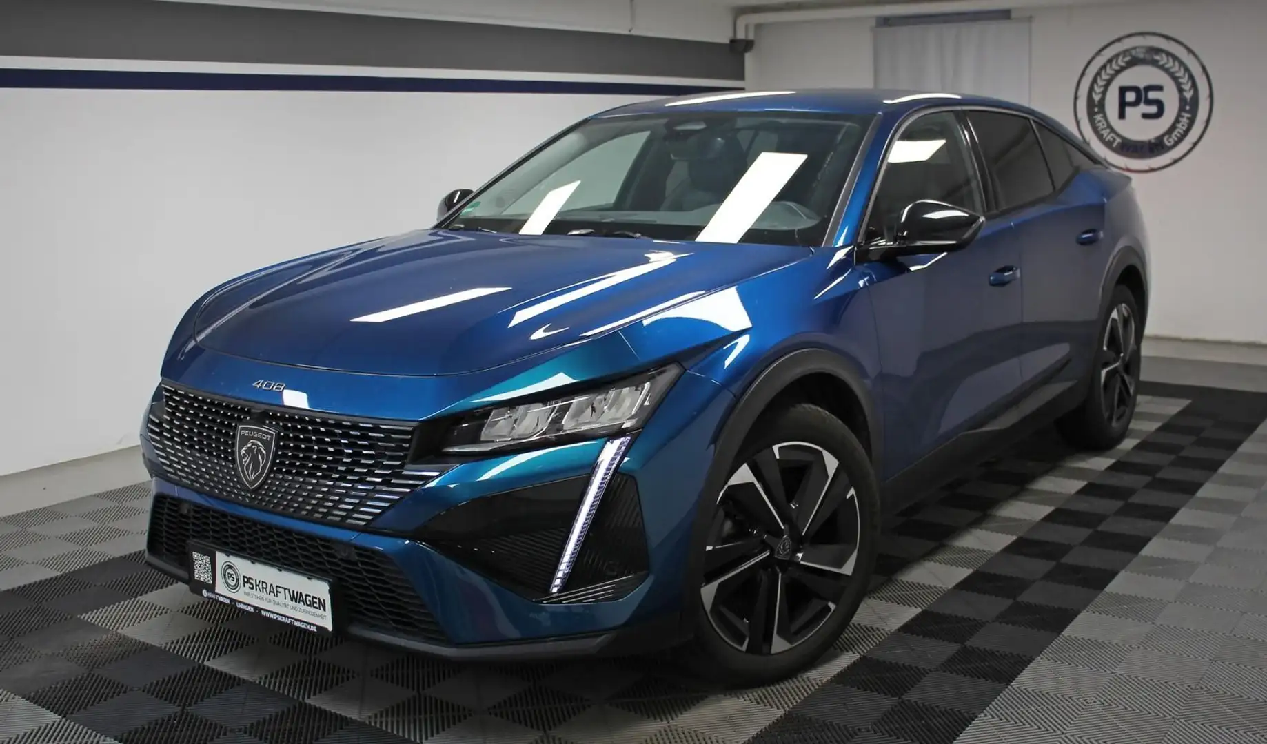 Peugeot 408 Allure Aut. ACC NAVI 360° LED APPLE SHZ DAB Blau - 1