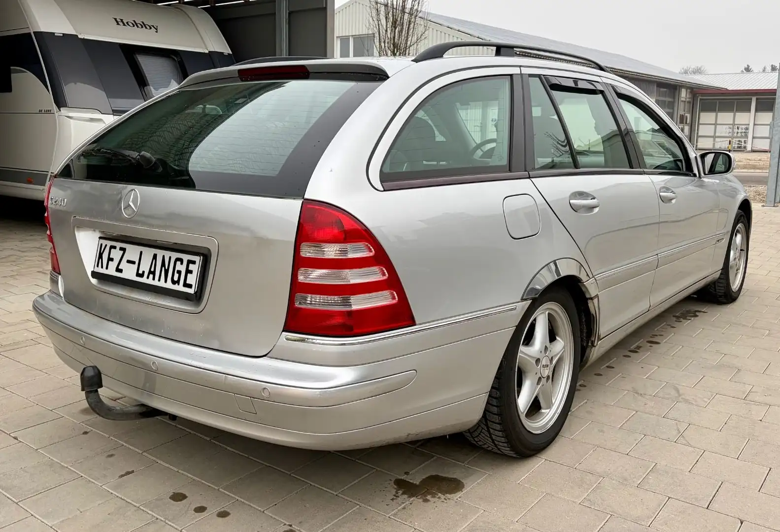 Mercedes-Benz C 240 T ELEGANCE Tüv/Ahk/Shz/Pdc Silber - 2