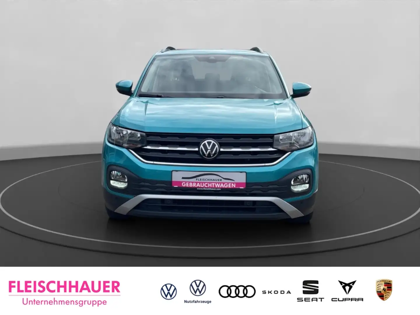 Volkswagen T-Cross 1.0 TSI Life Life AppConnect NL BlindSpot ACC Clim Groen - 2
