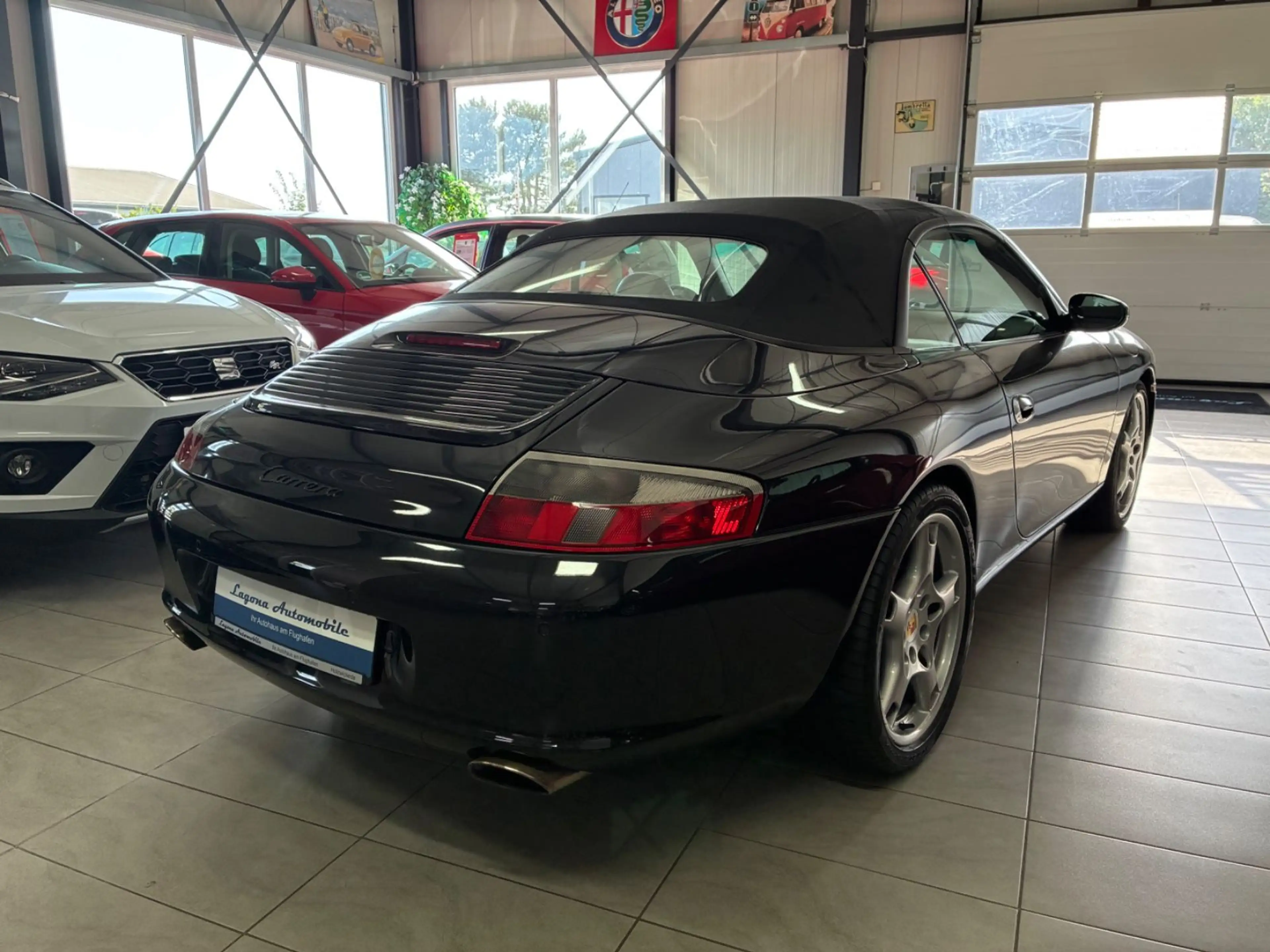 Porsche 996 Carrera Cabrio *SCHECKHEFT/DEUTSCHES FAHRZ.* — photo 5