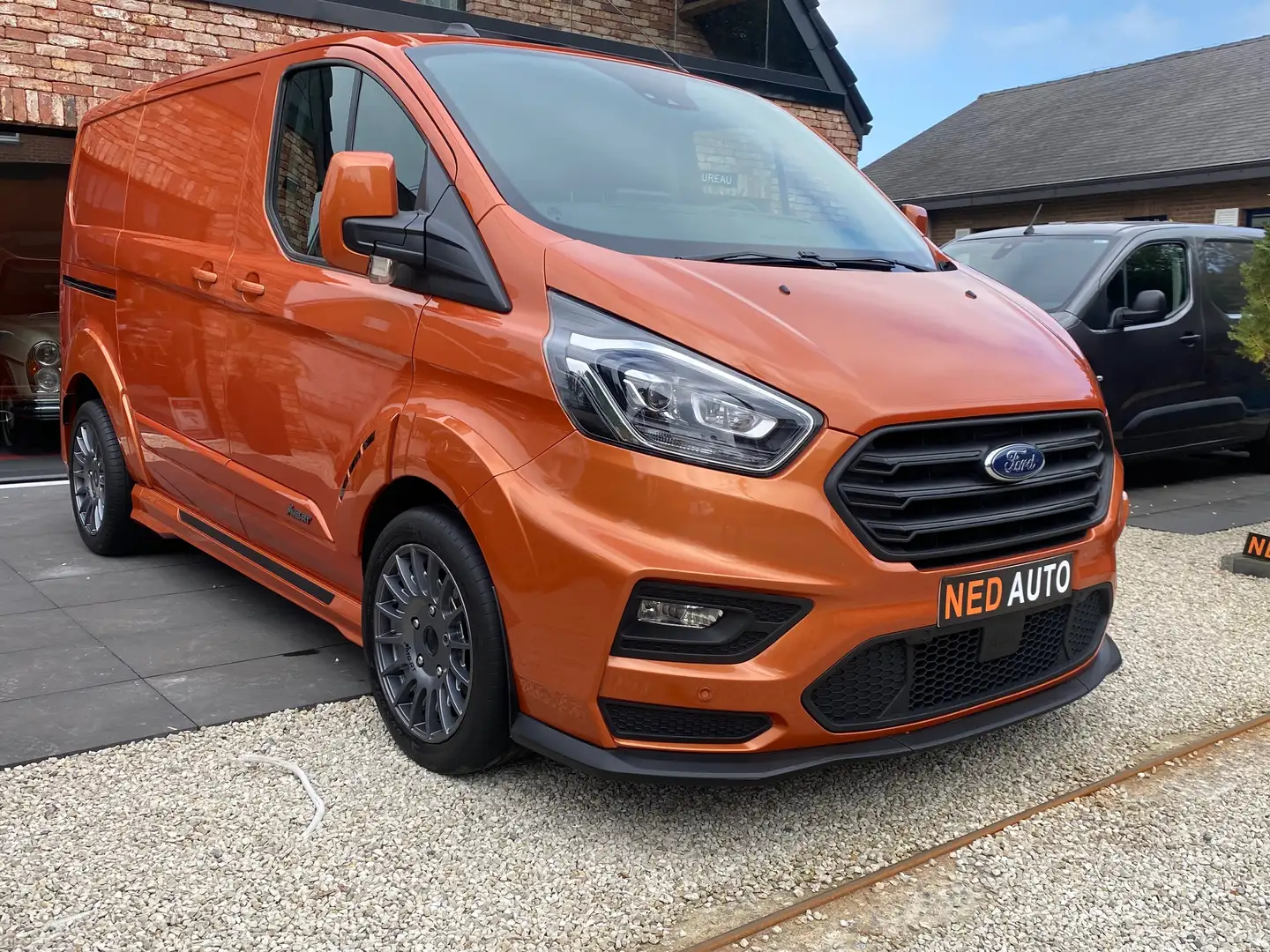 Ford Transit Custom 2.0DTCI/186CH/MSRT/33/1PROPRIETAIRE/TVA/BTW/WAGEN Oranje - 2