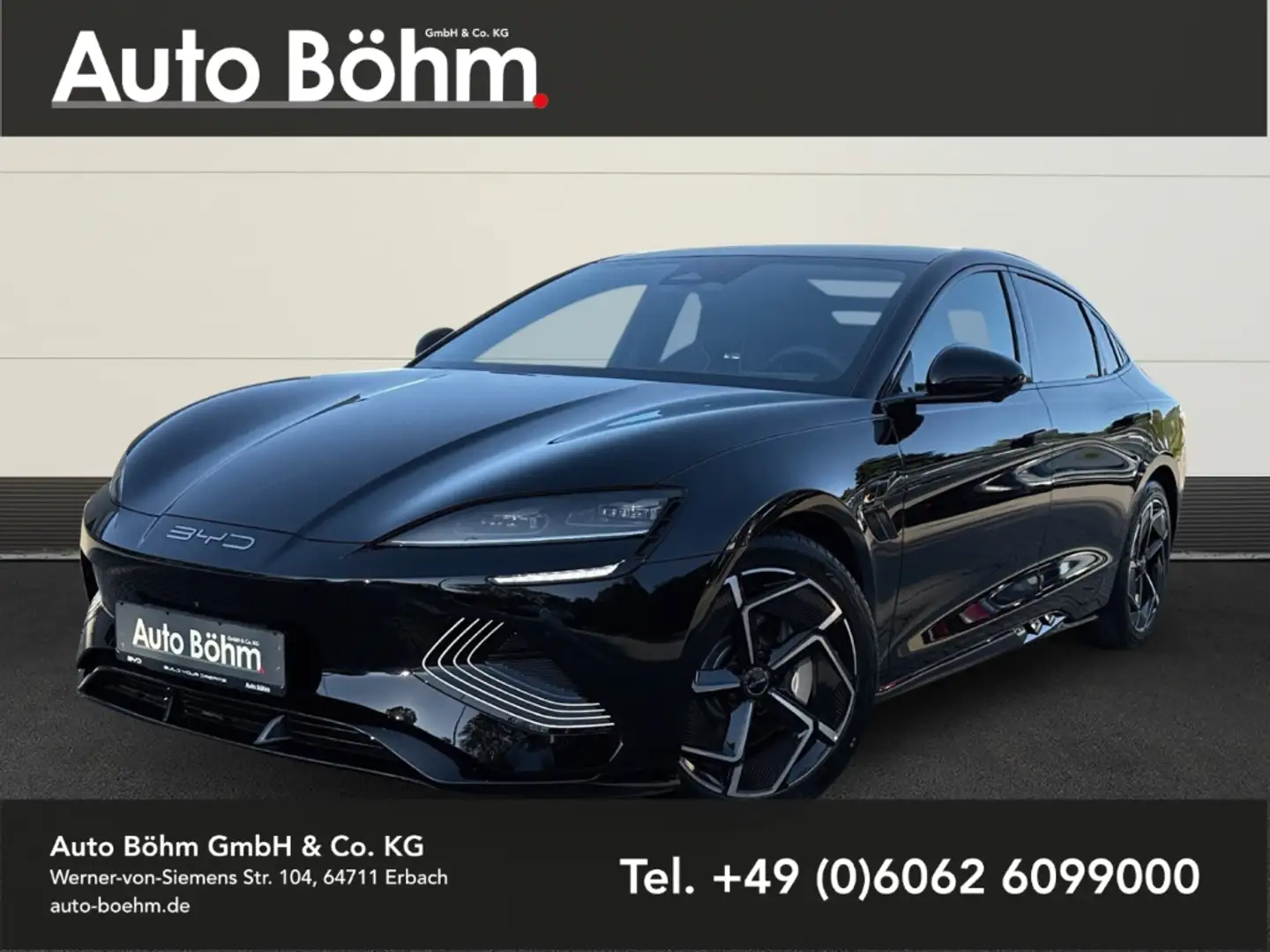 BYD Seal AWD Excellence+530PS+HUD+Sitzklima+Leder+ACC+360Ka Zwart - 1