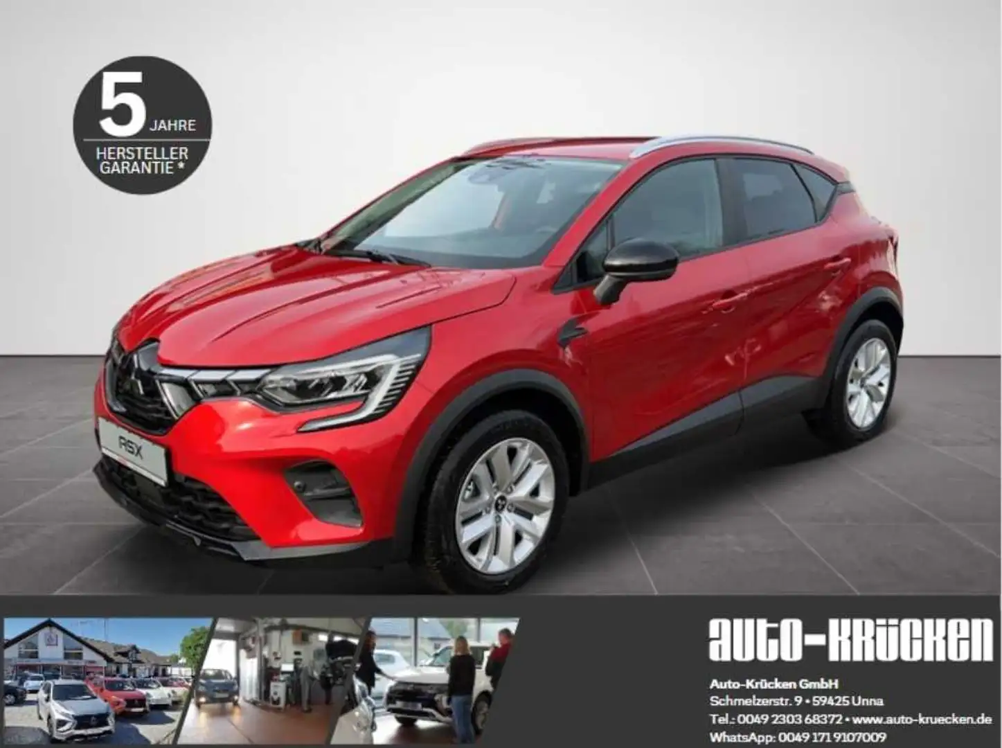 Mitsubishi ASX Select 1.3 T-Benziner 7-DCT Rot - 1