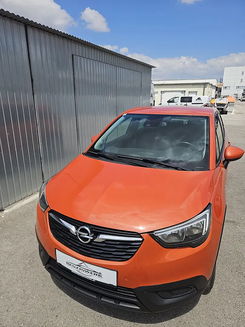 Opel Crossland X 1,2 Turbo ECOTEC Direct Injection Edition St./St Orange - 2