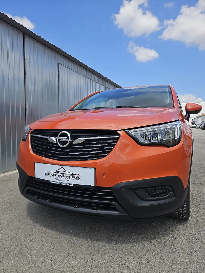 Opel Crossland X 1,2 Turbo ECOTEC Direct Injection Edition St./St Orange - 1
