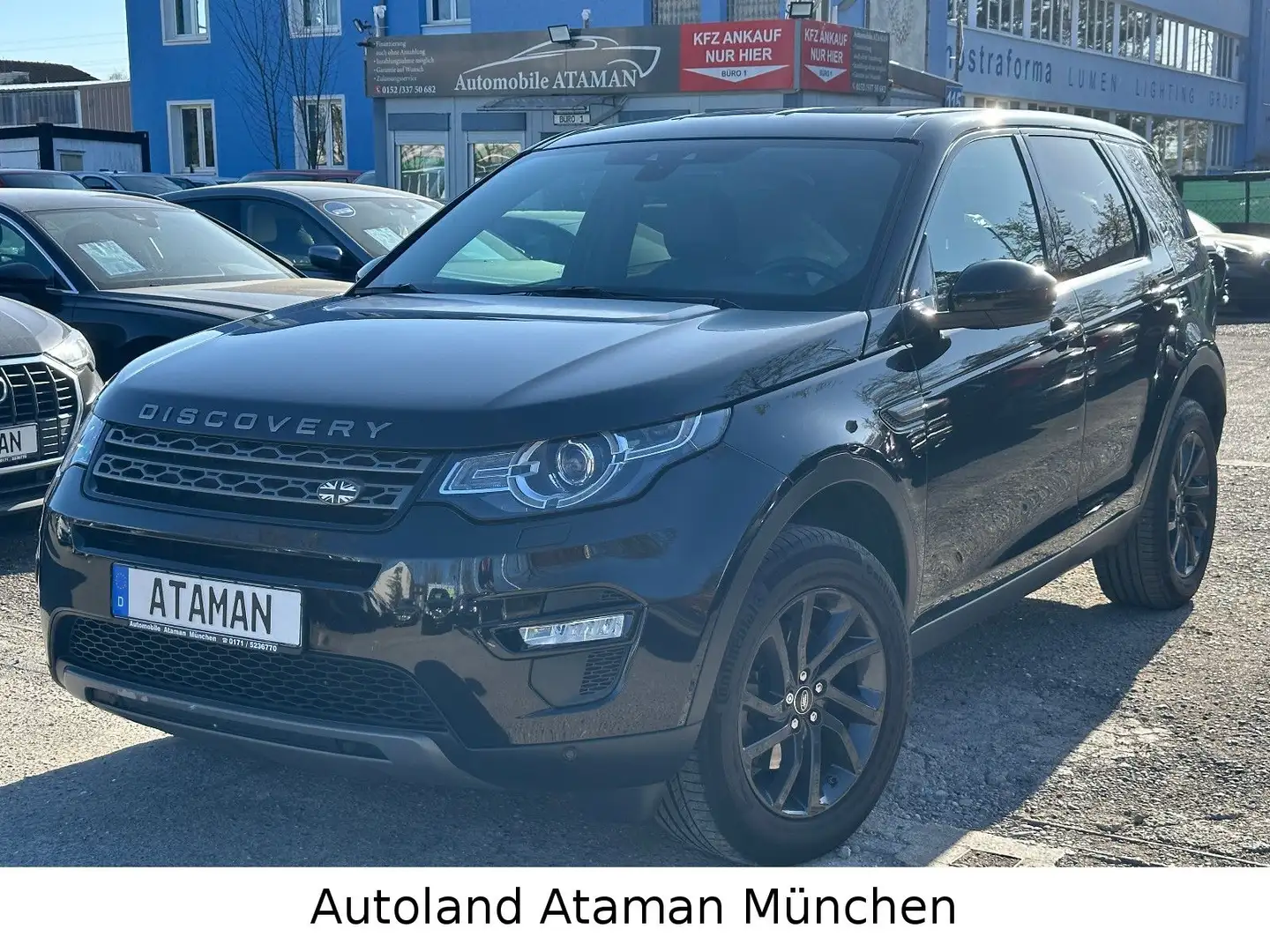 Land Rover Discovery Sport Autom AWD 7-Sitze/Navi/Leder/AHK Zwart - 1