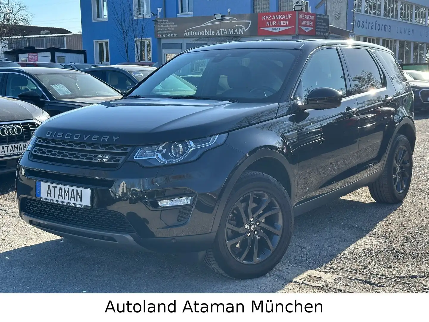 Land Rover Discovery Sport Autom AWD 7-Sitze/Navi/Leder/AHK Zwart - 2