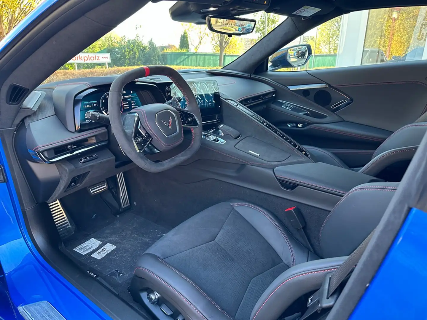 Corvette C8 Stingray Coupé 3LT Targa Z51 MY24 Bleu - 2