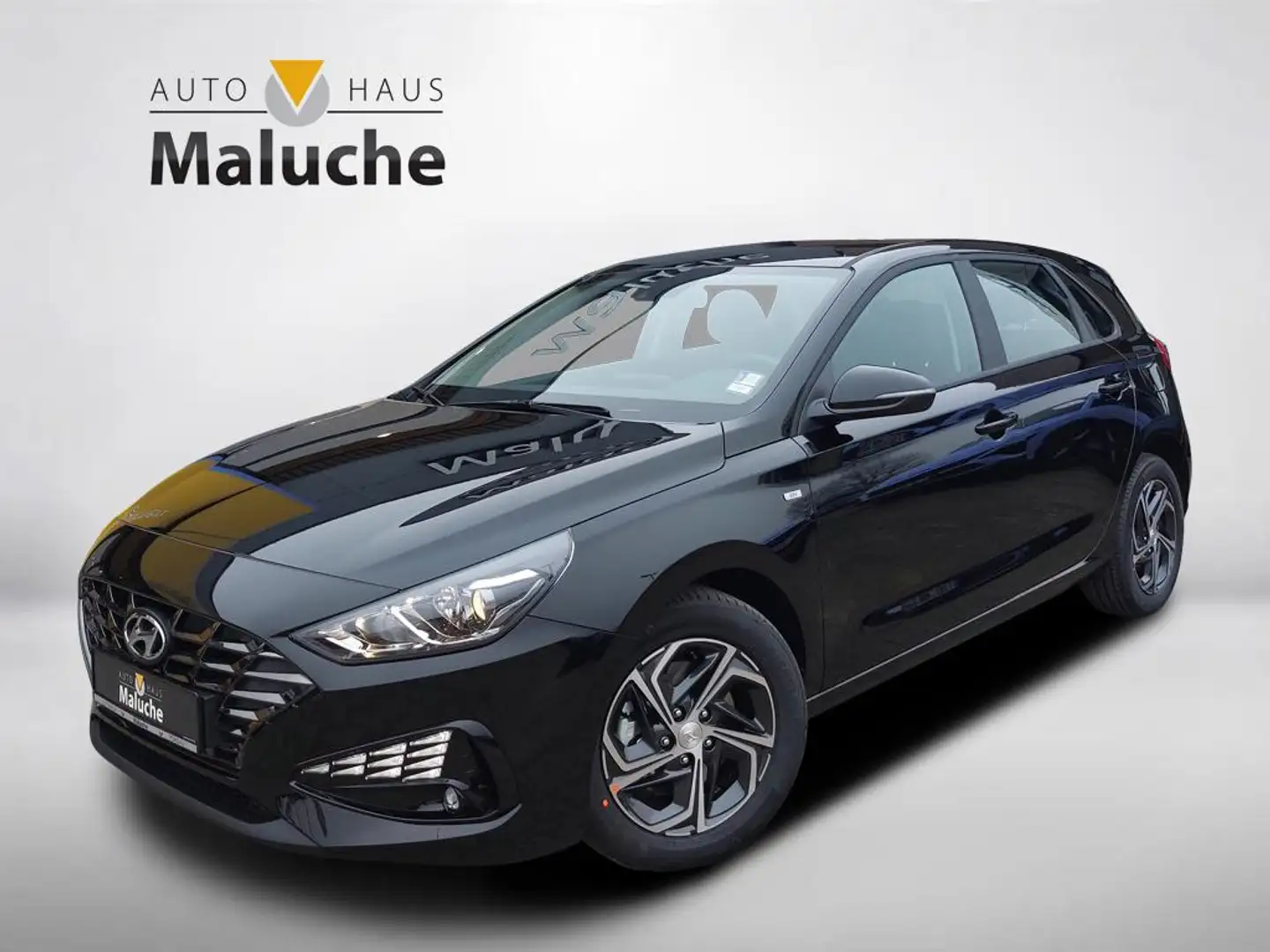 Hyundai i30 Select 48V 7-DCT 120PS +Navi+LED+Sitzhzg+ Schwarz - 1