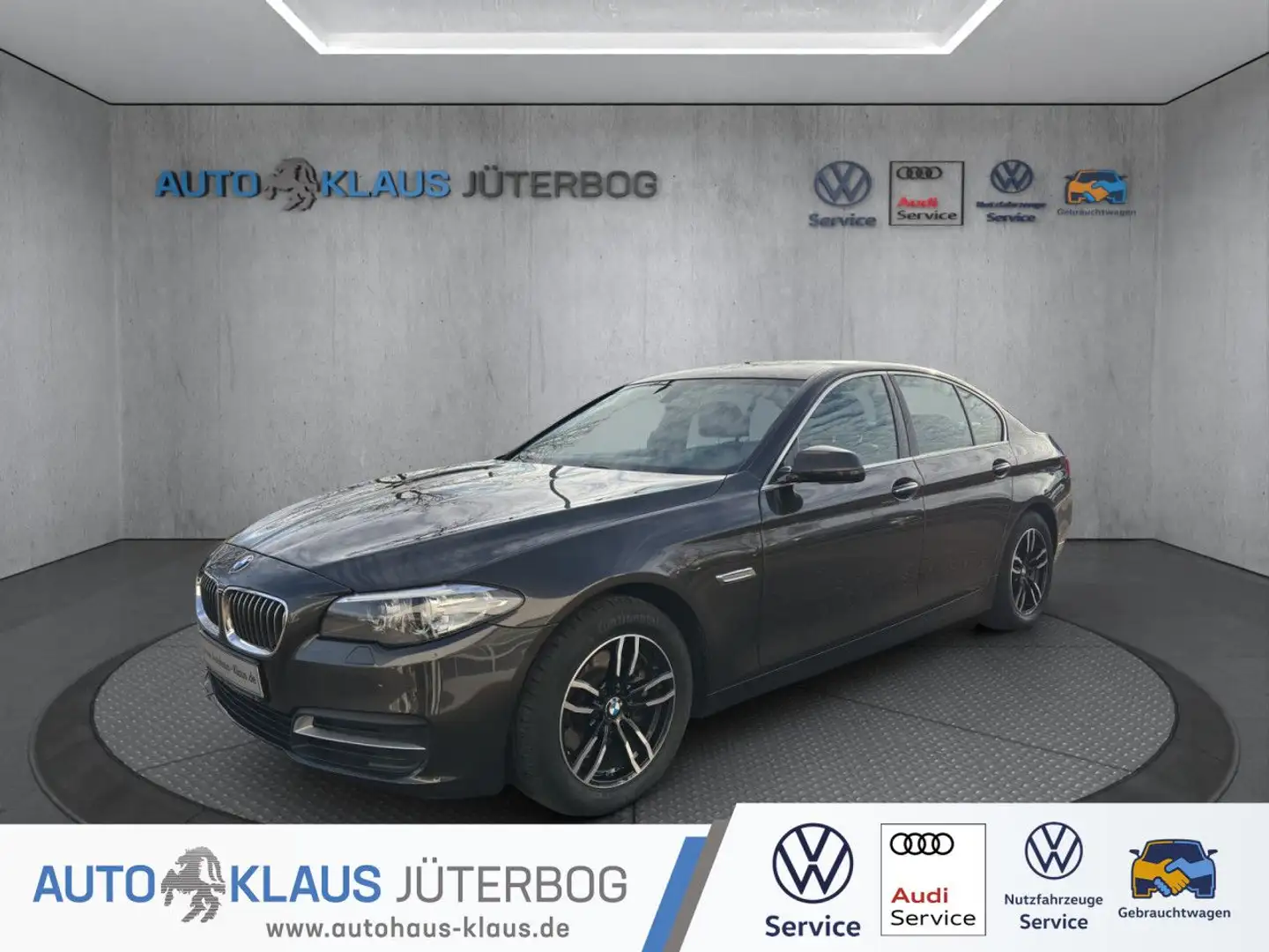 BMW 520 5er - 520d xDrive DPF+Navi+Xenon+Leder+Sitzh. Schwarz - 1