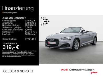 A5 Cabrio 40 TFSI S line LED*Einparkhilfe*Navi*