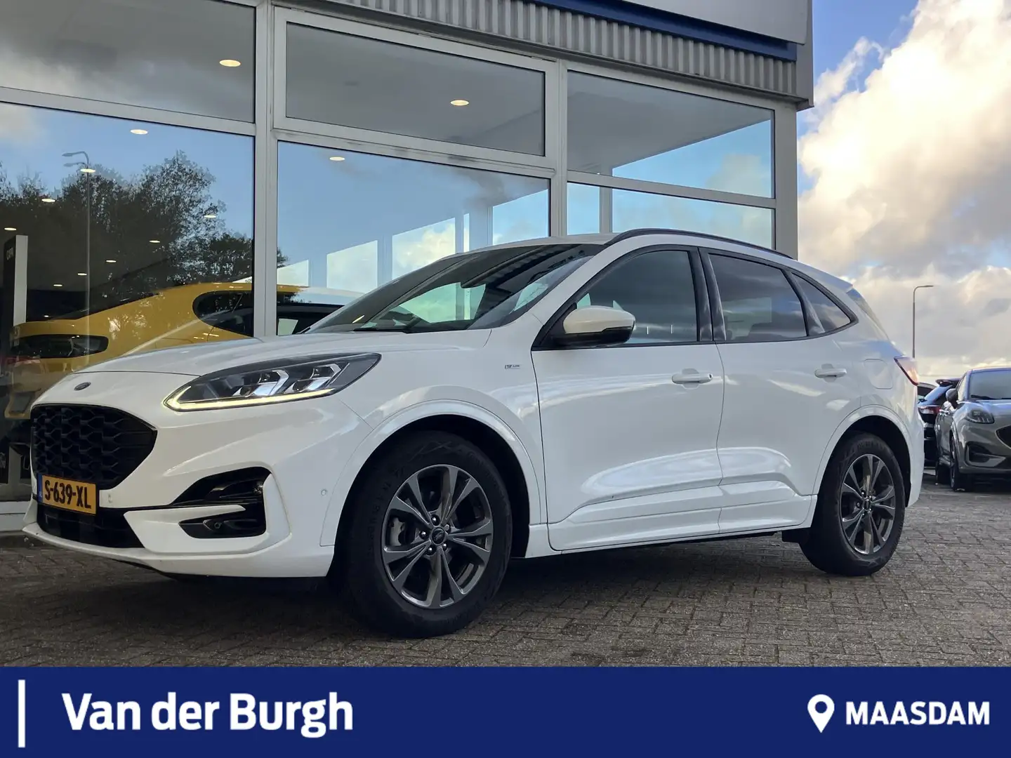 Ford Kuga ST-Line X 2.5 Full Hybrid 165pk WinterPack - trekh Wit - 1