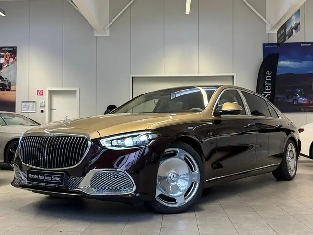 Mercedes-Benz S 680 Maybach TWO TONE RED GOLD+4 SEAT+BURM. 4D