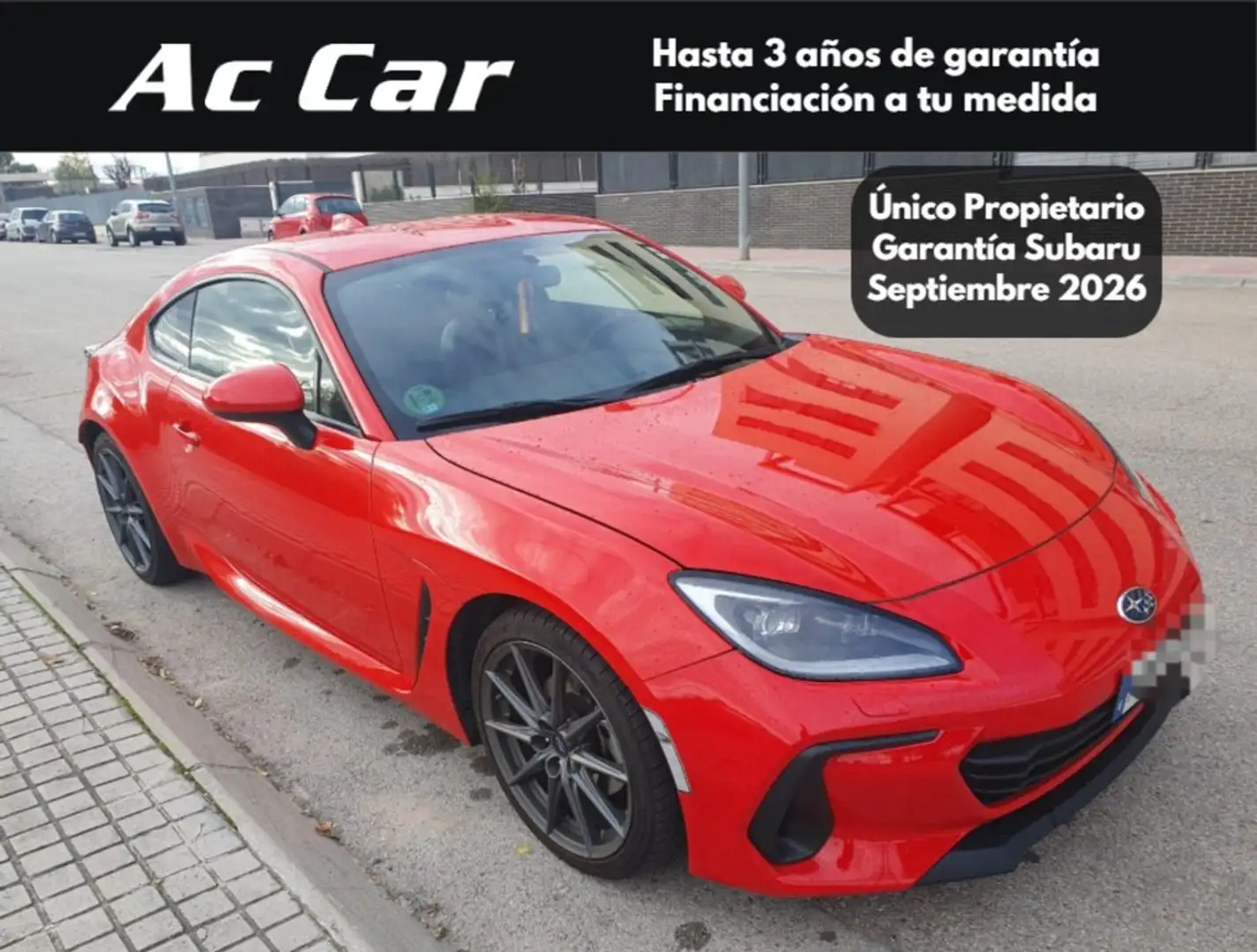Subaru BRZ Sport Rojo - 1
