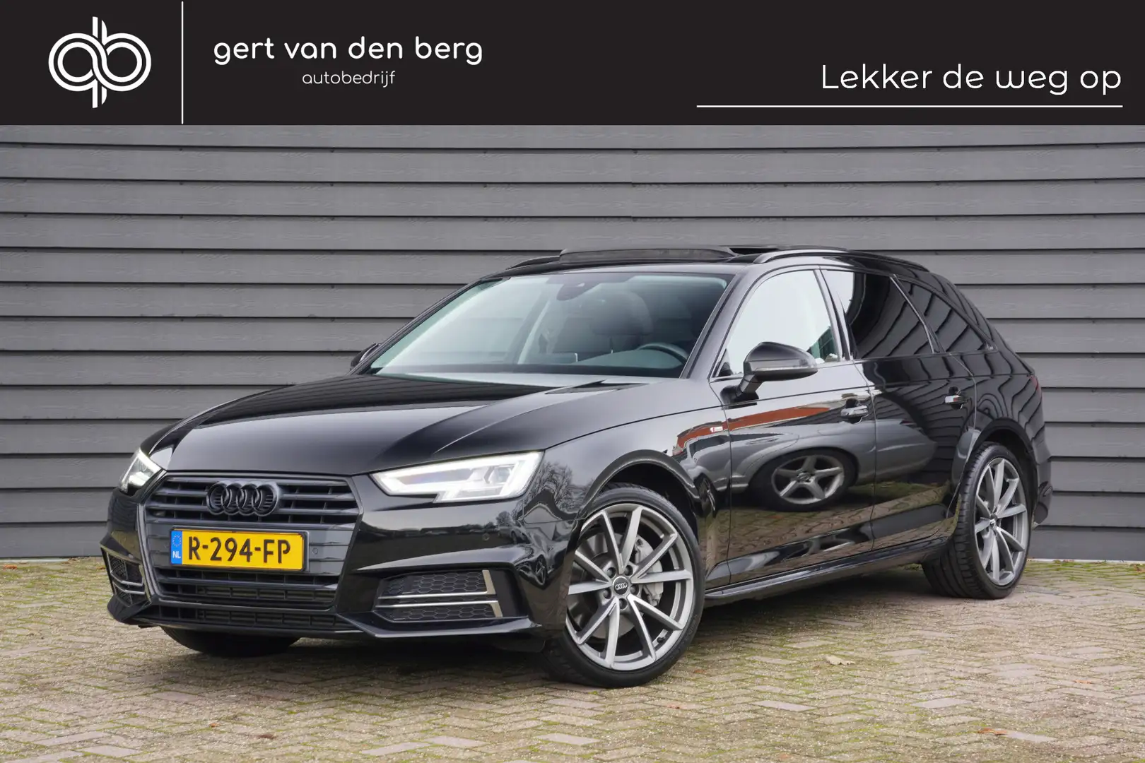 Audi A4 Avant 2.0 TFSI Sport S-Line - 252 PK - BLACK OPTIC Noir - 1