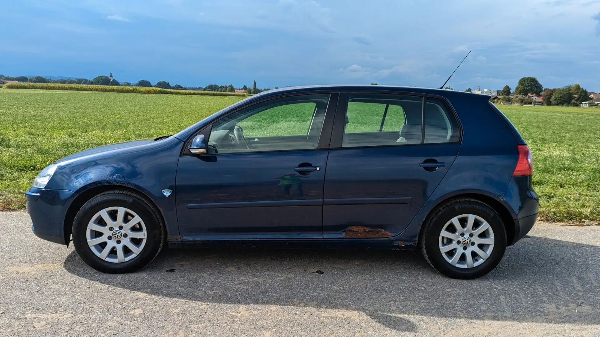 Volkswagen Golf V Lim. Comfortline 4Motion*KLIMA*EFH*AHK* Bleu - 2