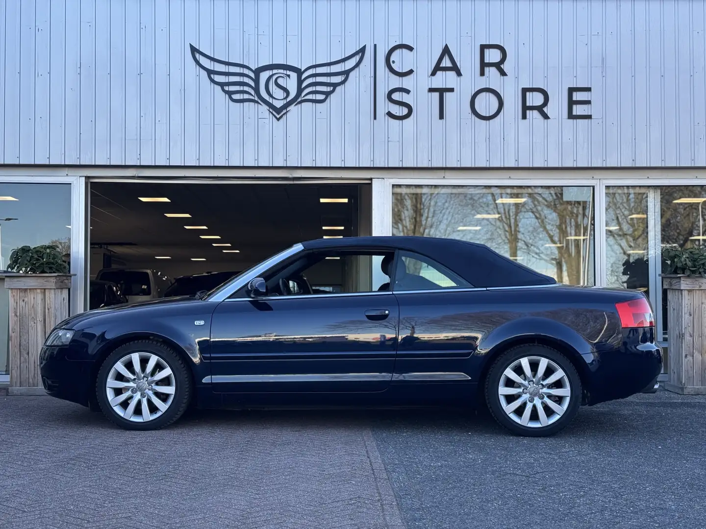 Audi A4 Cabriolet 2.4 V6 Pro Line |LEDER|NAV|ST VWM|CRUISE Niebieski - 2