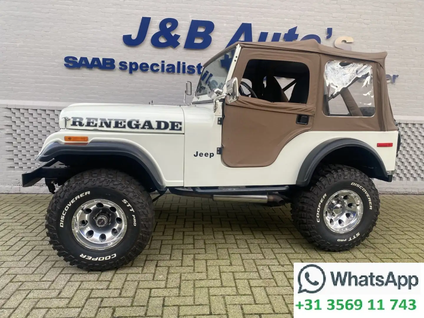Jeep CJ-5 4x4 3.8 CJ-5 Renegade UNIEK! Biały - 1