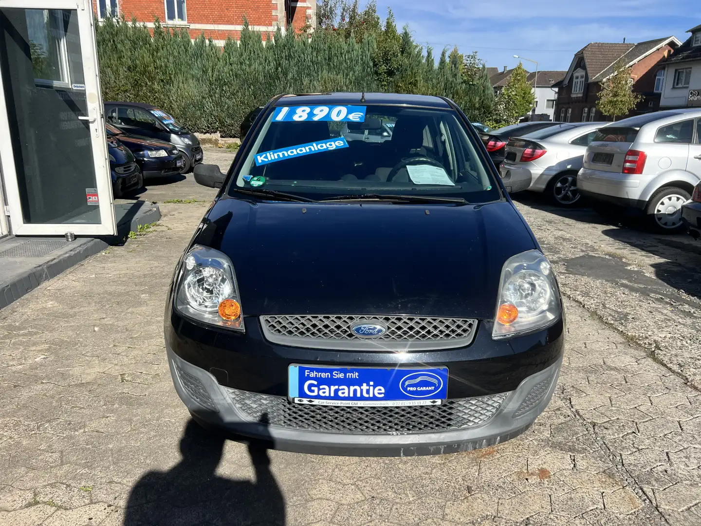 Ford Fiesta Ambiente/Klimaanlage/ABS/ZV-Funk Schwarz - 1