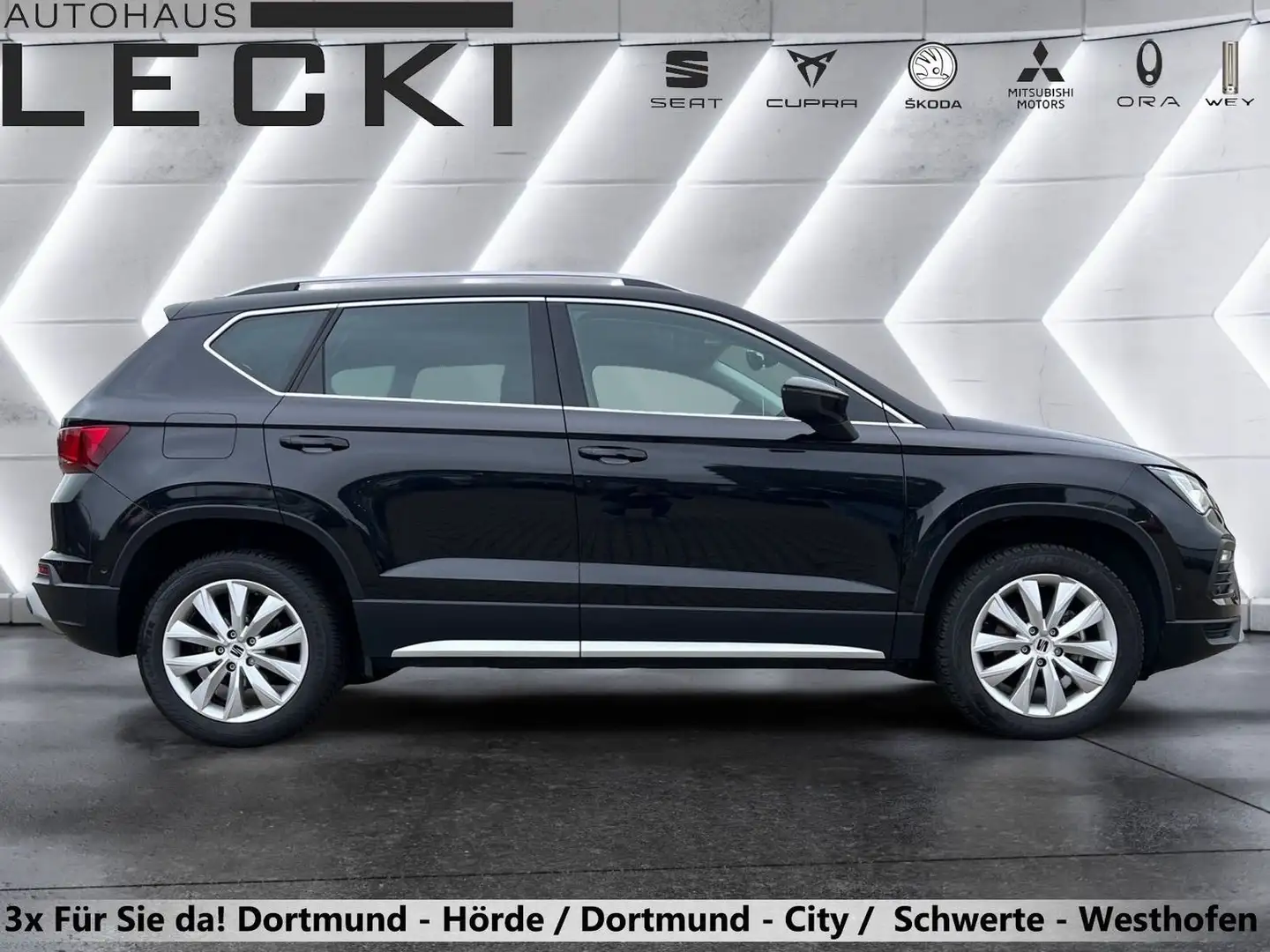 SEAT Ateca Xperience 1.5 TSi DSG *AHK*NAVI*LED*KAMERA*PDC*SHZ Schwarz - 2