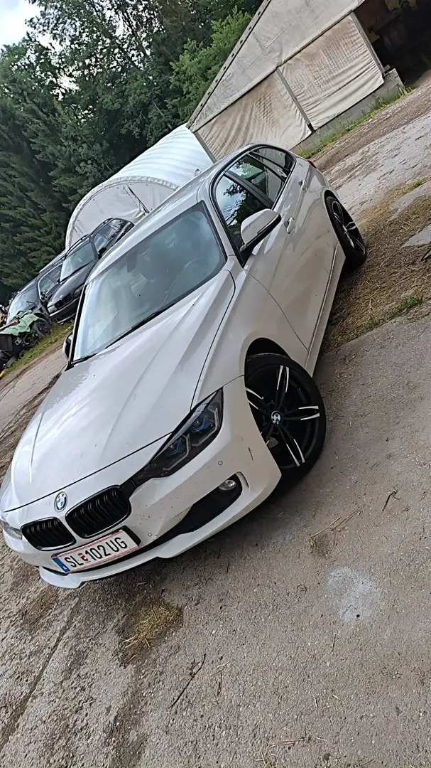 BMW 318 318d Touring Weiß - 2