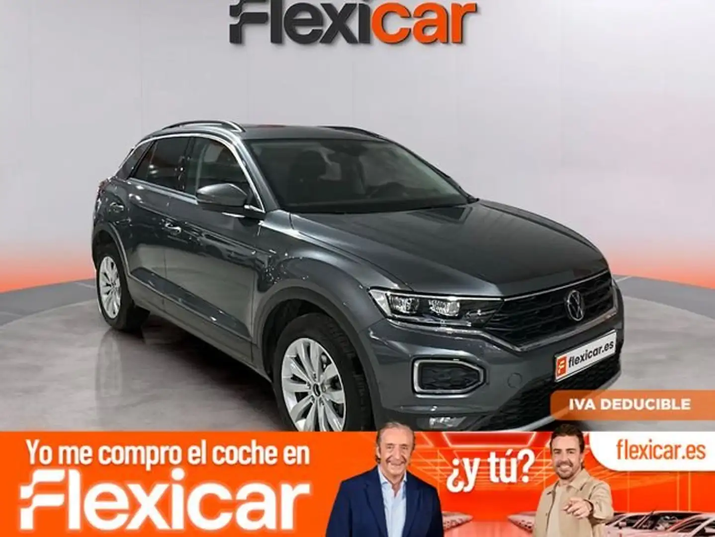 Volkswagen T-Roc 1.0 TSI Advance 81kW Gris - 1