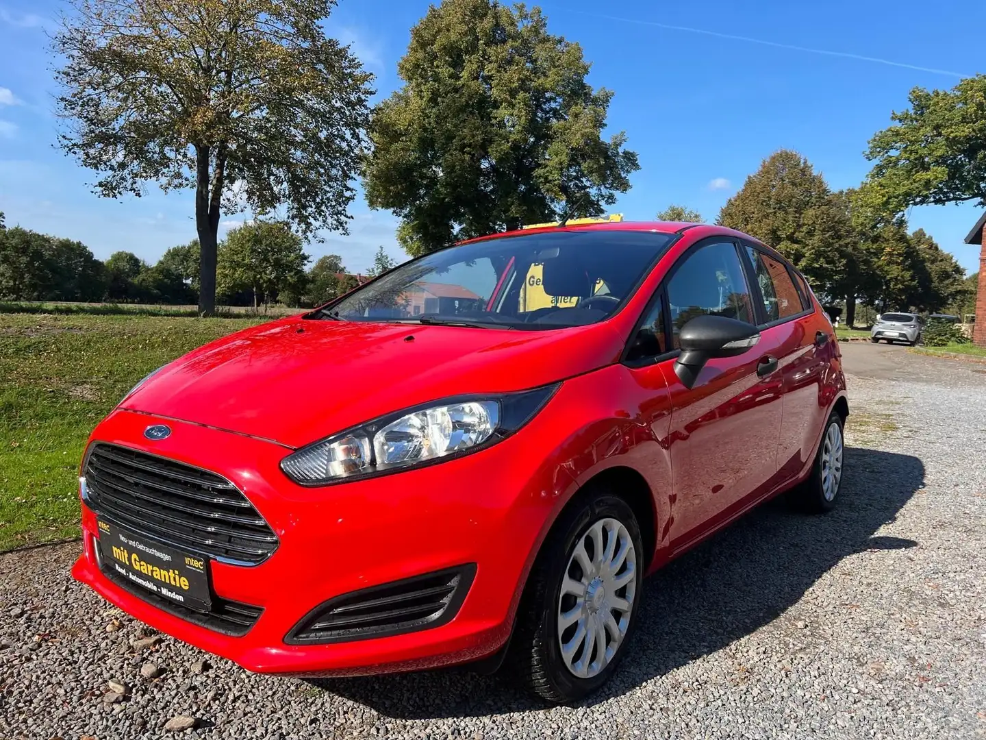 Ford Fiesta 1.6 77KW*AUTOMATIK*Garantie* Rot - 1